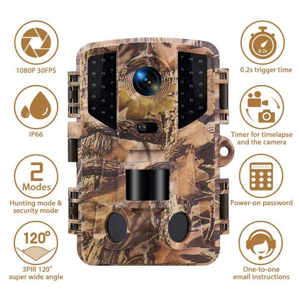 20mptrail camera 1080p ip66 32pcs ir leds night vision pir motion pr900 outdoor wildlife animal hunting video camcorder
20mptrail camera 1080p ip66 32pcs ir leds night vision pir motion pr900 outdoor wildlife animal hunting video camcorder