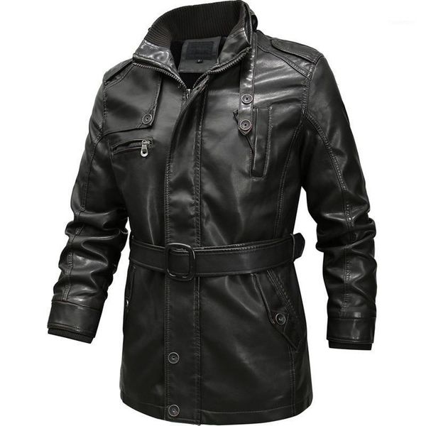 2020 new long pu leather jackets men slim fit motorcycle outwear bomber jacket winderbreaker pu jackets male coat hx0551, Black
2020 new long pu leather jackets men slim fit motorcycle outwear bomber jacket winderbreaker pu jackets male coat hx0551, Black