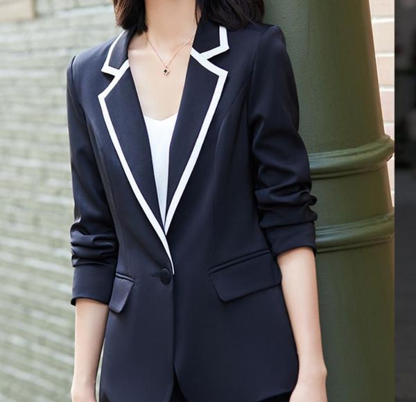 2021 spring and autumn winter with new style fashion long sleeve women's western-style clothes coat@746, White;black
2021 spring and autumn winter with new style fashion long sleeve women's western-style clothes coat@746, White;black