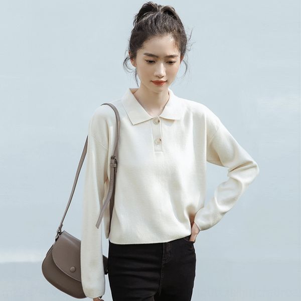 new korean stylestyle loose t-shirt simple lapel long sleeve t-shirt sweater sweater women trend in autumn and winter 2020 zb5tc, White;black
new korean stylestyle loose t-shirt simple lapel long sleeve t-shirt sweater sweater women trend in autumn and winter 2020 zb5tc, White;black