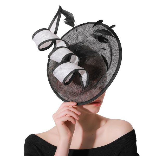 hair accessories sinamay black hats women elegant fascinators formala dress derby headwear bridal femal fedora hat with feathers
hair accessories sinamay black hats women elegant fascinators formala dress derby headwear bridal femal fedora hat with feathers