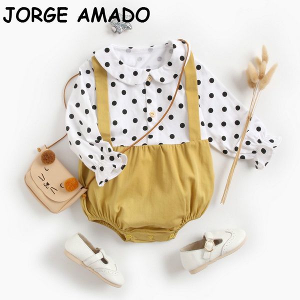 2020 autumn new baby girl bodysuit polka dot cotton long sleeve newborn jumpsuit romper baby clothes e9112, Blue
2020 autumn new baby girl bodysuit polka dot cotton long sleeve newborn jumpsuit romper baby clothes e9112, Blue