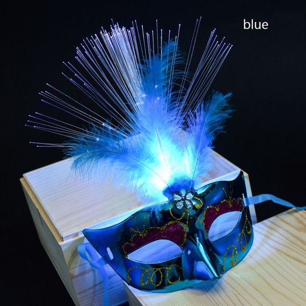 light fiber mask halloween costume party led princess feather mask children's little toy party decoration performance tool led light ma
light fiber mask halloween costume party led princess feather mask children's little toy party decoration performance tool led light ma