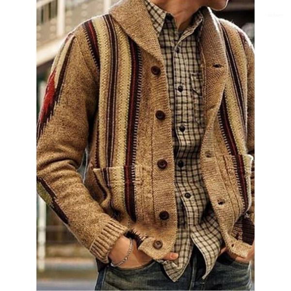 sweater long sleeve jacquard sweater coat man1, White;black