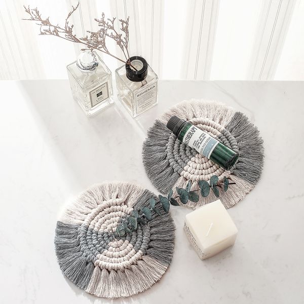 gandmade macrame roachers круглые напитки хлопок boho woven cover coaster набор с кисточкой для видов кружки и чашки столовые приборы коврик
gandmade macrame roachers круглые напитки хлопок boho woven cover coaster набор с кисточкой для видов кружки и чашки столовые приборы коврик