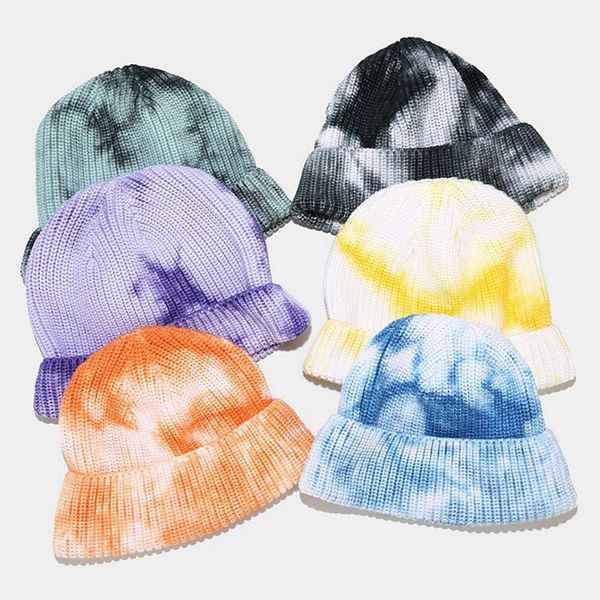 new outdoor street hip-hop knitted hat cap women autumn and winter tie-dyed woolen hat for women ladies short, Blue;gray
new outdoor street hip-hop knitted hat cap women autumn and winter tie-dyed woolen hat for women ladies short, Blue;gray