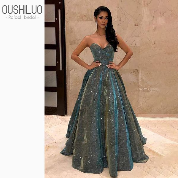 sparkling sequin puffy a line prom dresses backless peacock prom dress strapless shining open back party gown for women, Black
sparkling sequin puffy a line prom dresses backless peacock prom dress strapless shining open back party gown for women, Black