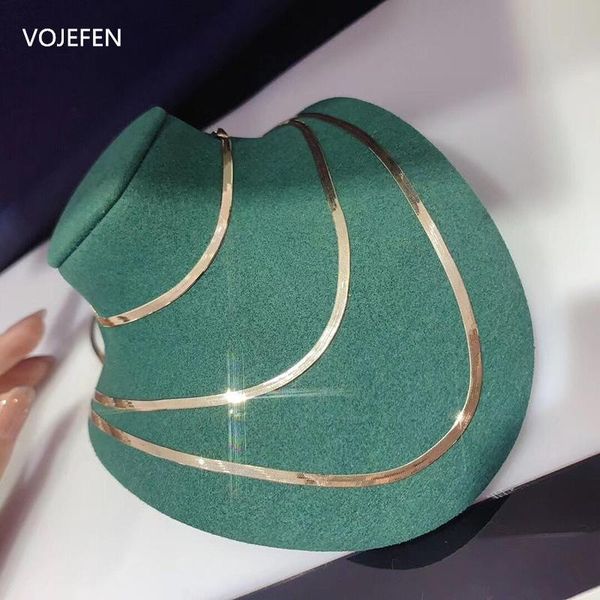 vojefen 18k real gold choker necklaces for women, dainty flat snake chain link necklace fine jewelry for men and women, Silver
vojefen 18k real gold choker necklaces for women, dainty flat snake chain link necklace fine jewelry for men and women, Silver