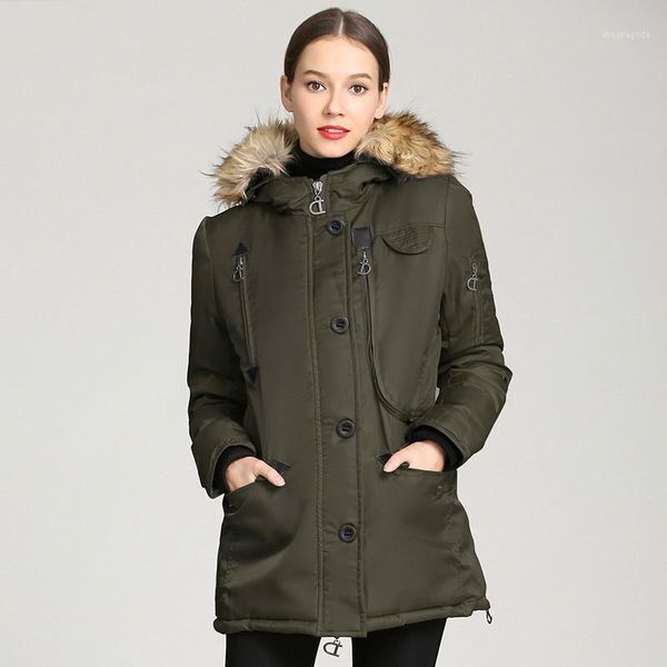 winter women's 2020 fluffy faux fur collar cotton coat mid waist red cotton-padded parka winter jacket women midi female black1, Black
winter women's 2020 fluffy faux fur collar cotton coat mid waist red cotton-padded parka winter jacket women midi female black1, Black