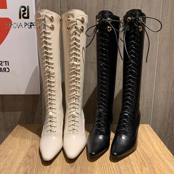 pointed toe white high heel knight high boots women fashion long barrel genuine leather side zipper thick heel knee-length boots, Black
pointed toe white high heel knight high boots women fashion long barrel genuine leather side zipper thick heel knee-length boots, Black