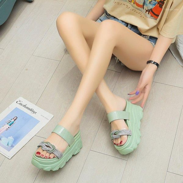 summer 2020 new women wear wild fashion roman sandals and slippers rhinestone thick bottom increased slippers z9021, Black
summer 2020 new women wear wild fashion roman sandals and slippers rhinestone thick bottom increased slippers z9021, Black