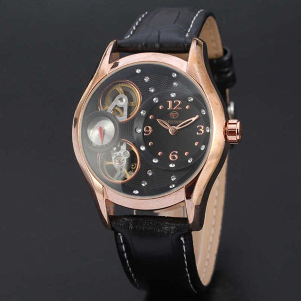 version forsing with winner 686 korean diamond simple large dial multi function hollow mechanical watch leather women, Slivery;brown
version forsing with winner 686 korean diamond simple large dial multi function hollow mechanical watch leather women, Slivery;brown