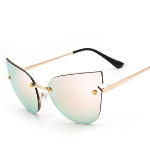sunglasses fashion glasses womens frame mirror cat brand metal eye hollow sun 2020 out luxury design uv400 tbuvp, White;black
sunglasses fashion glasses womens frame mirror cat brand metal eye hollow sun 2020 out luxury design uv400 tbuvp, White;black