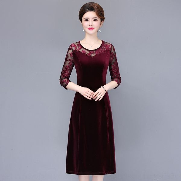 jotn3 2020 autumn long mother's gold velvet medium 50 dress for women length 40 and aged temperament new skirt long skirt for middle ag, Black;gray
jotn3 2020 autumn long mother's gold velvet medium 50 dress for women length 40 and aged temperament new skirt long skirt for middle ag, Black;gray