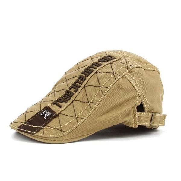 korean autumn and winter men's berets shade peaked caps printed plaid letter solid color visors for men hats, Blue;gray
korean autumn and winter men's berets shade peaked caps printed plaid letter solid color visors for men hats, Blue;gray