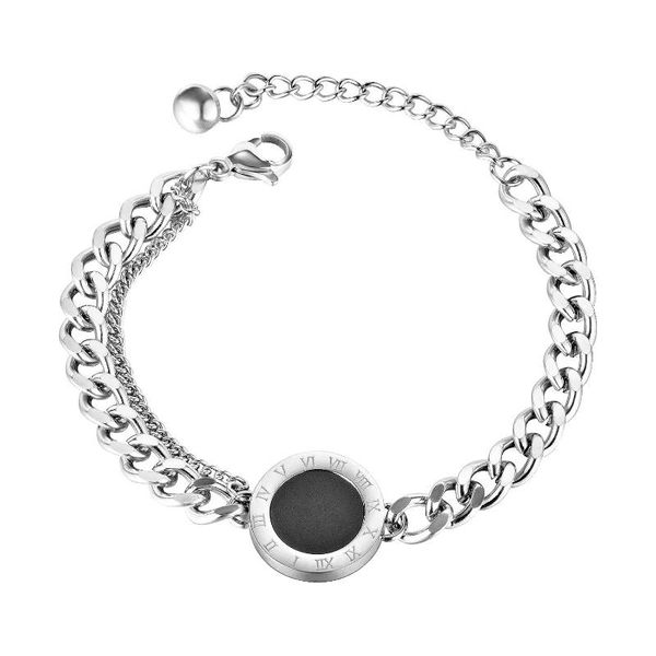 fashion double-layer normal number bracelets stainless steel chain link wristband for woman girl jewelry, Golden;silver
fashion double-layer normal number bracelets stainless steel chain link wristband for woman girl jewelry, Golden;silver