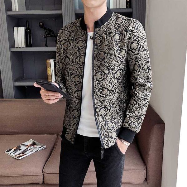 vintage jacket jaqueta masculina jacquard jacket men zipper bomber jacket long sleeve casual jackets bomber baroque party wear 201119, Black;brown
vintage jacket jaqueta masculina jacquard jacket men zipper bomber jacket long sleeve casual jackets bomber baroque party wear 201119, Black;brown