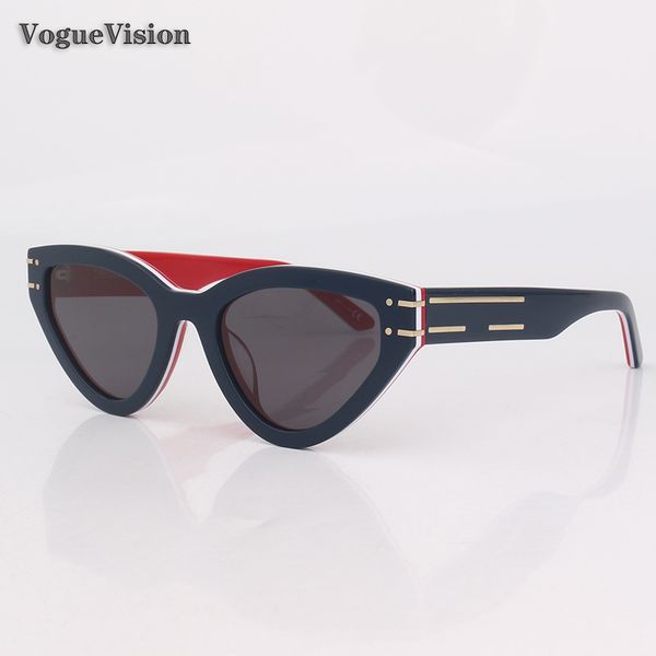 navy blue threetone cat eye sunglasses women with cord fashion acetate women sunglasses, White;black
navy blue threetone cat eye sunglasses women with cord fashion acetate women sunglasses, White;black