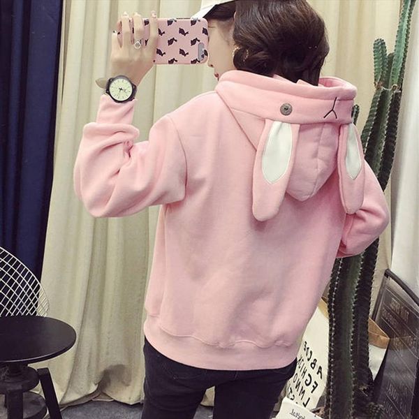 home amp;nest harajuku kawaii hoodies women cute rabbit ear sweatshirt female oversized hooded pullover fashion streetwear 2020, Black
home amp;nest harajuku kawaii hoodies women cute rabbit ear sweatshirt female oversized hooded pullover fashion streetwear 2020, Black