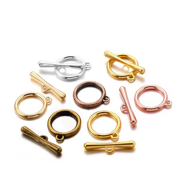 10 sets/lot gold /rose gold ot toggle clasps connectors for diy bracelet necklace jewelry making finding supplies acc jllyjz, Silver
10 sets/lot gold /rose gold ot toggle clasps connectors for diy bracelet necklace jewelry making finding supplies acc jllyjz, Silver