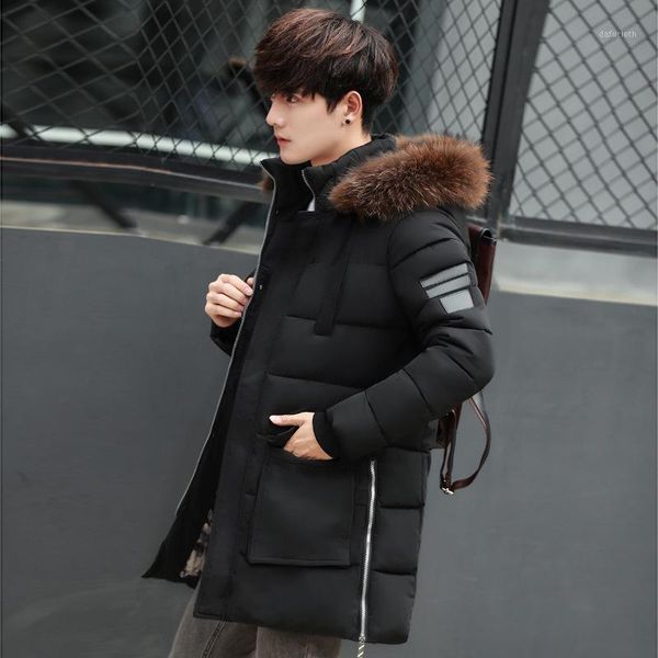casual fur hoodies men warm coat parka zipper hat detachable solid long jackets and coats stand pockets thick overcoat1, Black
casual fur hoodies men warm coat parka zipper hat detachable solid long jackets and coats stand pockets thick overcoat1, Black