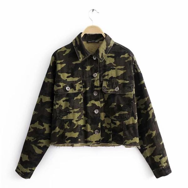 women's jackets 2021 fashion streetwear short women turn-down camouflage print denim jacket coat fall winter jean casual coats#g30, Black;brown
women's jackets 2021 fashion streetwear short women turn-down camouflage print denim jacket coat fall winter jean casual coats#g30, Black;brown