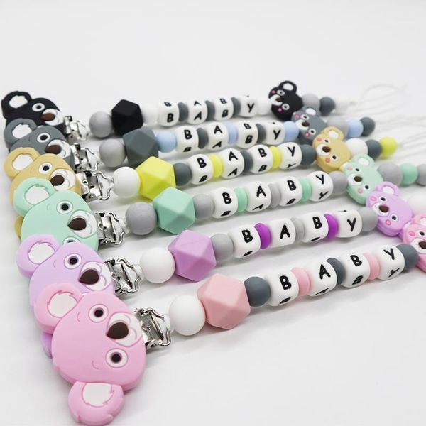 new koala personalized name pacifier clips nipple holder soother chain teething dummy clip baby shower gift baby teething toys1
new koala personalized name pacifier clips nipple holder soother chain teething dummy clip baby shower gift baby teething toys1