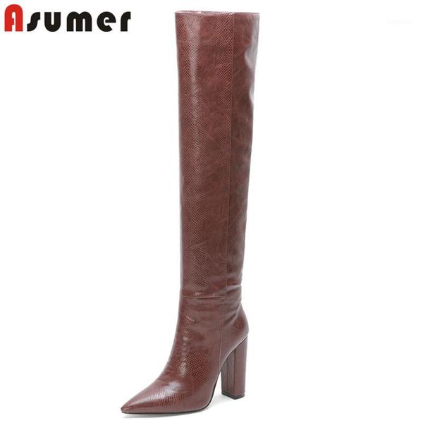 boots asumer 2021 arrival thigh high women fashion brand heels shoes pointed toe autumn winter long female1, Black
boots asumer 2021 arrival thigh high women fashion brand heels shoes pointed toe autumn winter long female1, Black