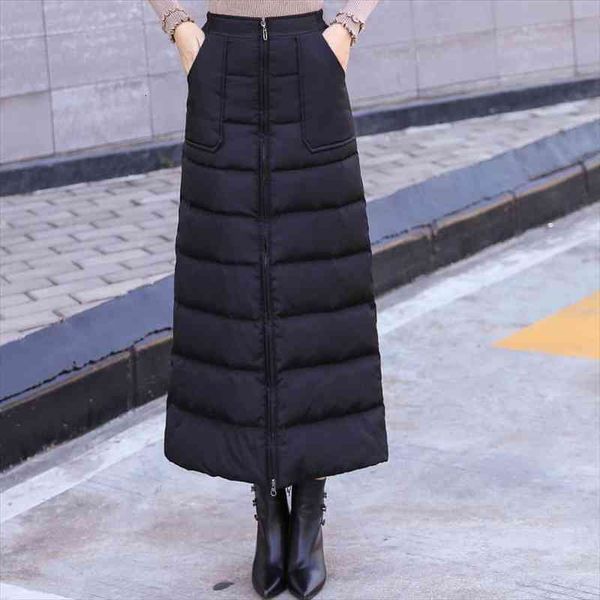 winter warm down cotton skirts women thicken warm skirts winter autumn long skirt size high waist down cotton, Black
winter warm down cotton skirts women thicken warm skirts winter autumn long skirt size high waist down cotton, Black