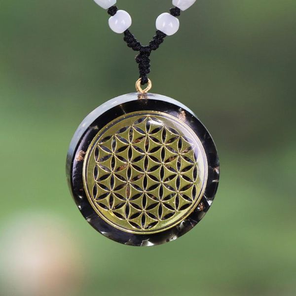 pendant necklaces orgonite flower of life necklace obsidian sacred geometry chakra energy meditation jewelry, Silver
pendant necklaces orgonite flower of life necklace obsidian sacred geometry chakra energy meditation jewelry, Silver