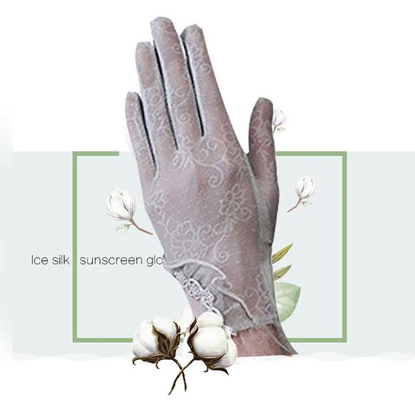 five fingers gloves female lace summer sunscreen uv-proof riding screen show party home breathable full finger short fashion a50, Blue;gray
five fingers gloves female lace summer sunscreen uv-proof riding screen show party home breathable full finger short fashion a50, Blue;gray