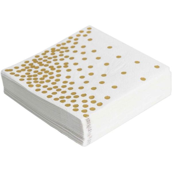 table napkin 50 x pcs shiny wedding birthday baby shower holiday party supplies tableware decoration gold foil polka dot lunch
table napkin 50 x pcs shiny wedding birthday baby shower holiday party supplies tableware decoration gold foil polka dot lunch