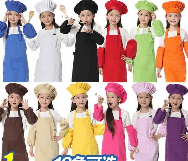 christmas gifts 3pcs/set children kitchen waists 12 colors kids aprons with sleeve&chef hats for painting cooking baking1
christmas gifts 3pcs/set children kitchen waists 12 colors kids aprons with sleeve&chef hats for painting cooking baking1