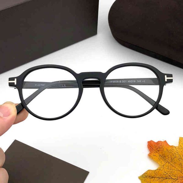 2022 factory wholesale new for optical frames forde fashion round acetate women men reading nearsightedness recipe tf5606 glasses with case, White;black
2022 factory wholesale new for optical frames forde fashion round acetate women men reading nearsightedness recipe tf5606 glasses with case, White;black