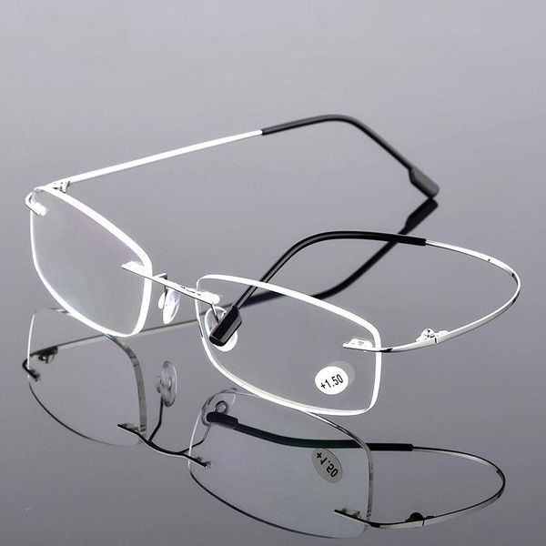 fashion sunglasses frames super elastic titanium glasses frame men rimless eyeglasses computer prescription optical eyewear ultralight clear, Black
fashion sunglasses frames super elastic titanium glasses frame men rimless eyeglasses computer prescription optical eyewear ultralight clear, Black