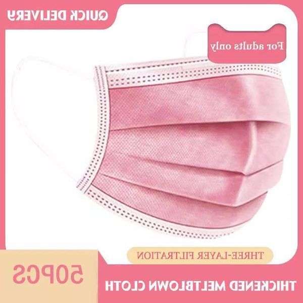 pink non-woven face disposable 10/50/100 pcs 3-layer with elastic earband breathable mouth mask
pink non-woven face disposable 10/50/100 pcs 3-layer with elastic earband breathable mouth mask