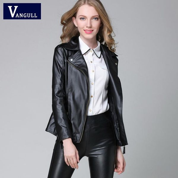 s-4xl women faux leather jacket fashion slim turn collar pu leather motorcycle jackets female for spring autumn 2020 new, Black
s-4xl women faux leather jacket fashion slim turn collar pu leather motorcycle jackets female for spring autumn 2020 new, Black