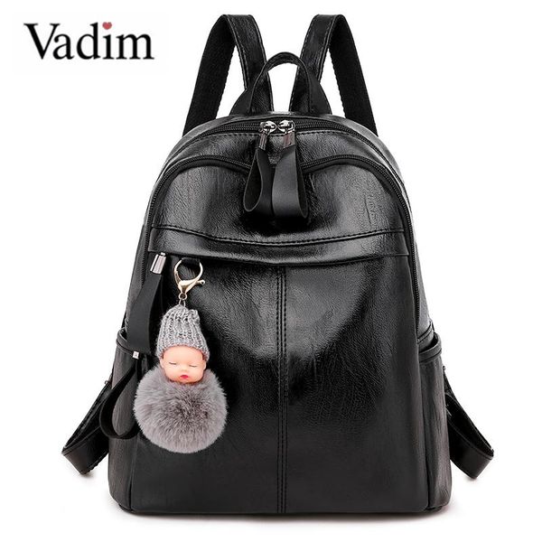 vadim fashion ladies backpack pendant designer bag women backpack school bags for teenage girls bagpack sac a dos
vadim fashion ladies backpack pendant designer bag women backpack school bags for teenage girls bagpack sac a dos