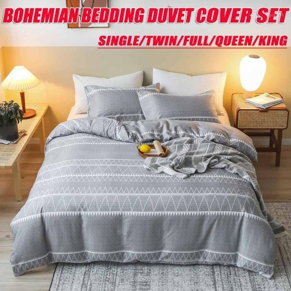 2/3pcs cotton stripes duvet cover sets simple bedding set with pillowcases single double king size quilt cover bedclothes1
2/3pcs cotton stripes duvet cover sets simple bedding set with pillowcases single double king size quilt cover bedclothes1