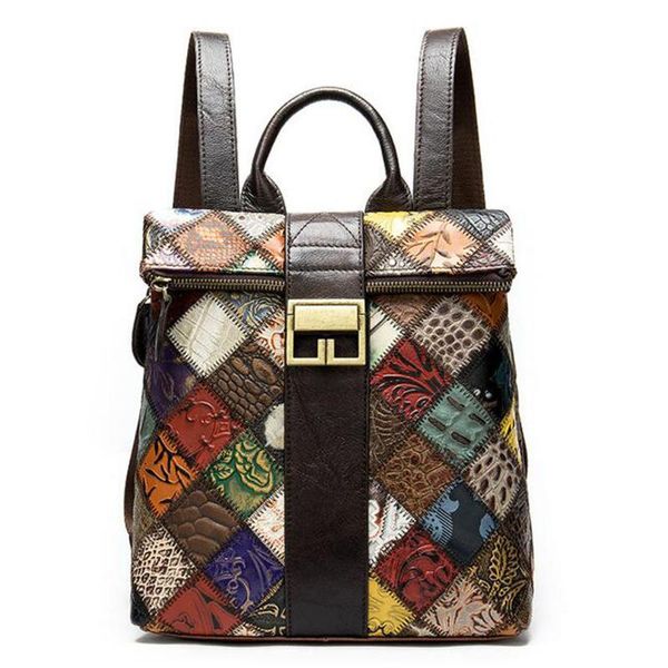 outdoor bags backpack for teenager travel bag vintage rucksack female splice design daypack knapsack or girls women genuine leather
outdoor bags backpack for teenager travel bag vintage rucksack female splice design daypack knapsack or girls women genuine leather