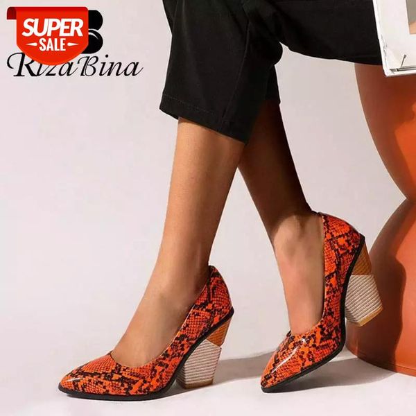 rizabina plus size 34-48 office ladies pumps spring new fashion snake print dance party high heel shoes women footwear #3d3j
rizabina plus size 34-48 office ladies pumps spring new fashion snake print dance party high heel shoes women footwear #3d3j