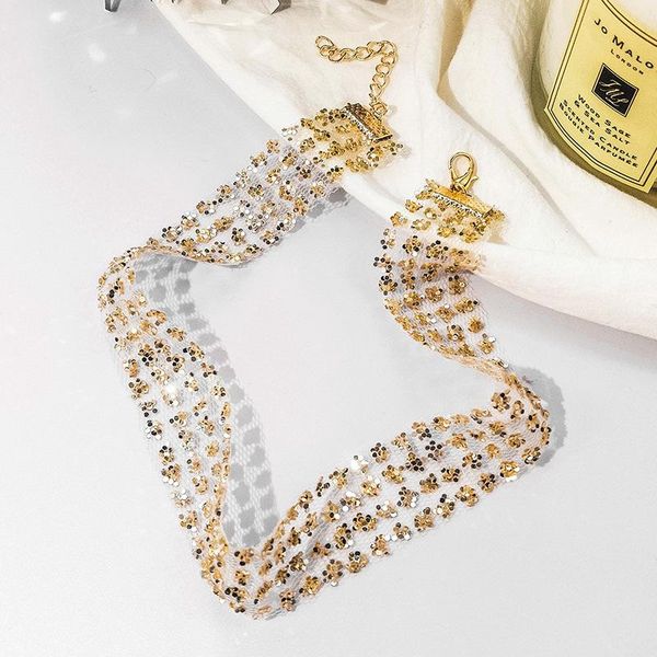 european and american gold invisible neck-chain chocker clavicle, neck and neck, korean bright-sheet necklace, Golden;silver
european and american gold invisible neck-chain chocker clavicle, neck and neck, korean bright-sheet necklace, Golden;silver