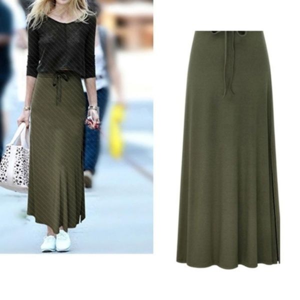 women office skirt spring autumn pleated long skirt ladies high waist elegant long skir party club skirt 201109, Black
women office skirt spring autumn pleated long skirt ladies high waist elegant long skir party club skirt 201109, Black