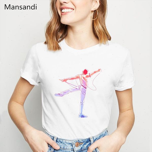 freddie mercury t shirt women heavy rock 100 band queen tshirt femme harajuku shirt korean style clothes female t shirt, White
freddie mercury t shirt women heavy rock 100 band queen tshirt femme harajuku shirt korean style clothes female t shirt, White