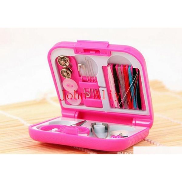 portable mini travel sewing box with color needle threads sewing kits sewing set hom sqcbbc dressing2020, Black
portable mini travel sewing box with color needle threads sewing kits sewing set hom sqcbbc dressing2020, Black