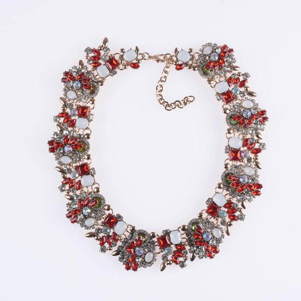 fashion crystal rhinestone chokers necklaces for women large collar necklace jewelry female ethnic statement big necklace, Silver
fashion crystal rhinestone chokers necklaces for women large collar necklace jewelry female ethnic statement big necklace, Silver