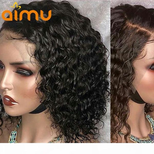 water wave short bob wig 13x4 lace front human hair wigs for black women 4x4 closure pre plucked brazilian remy 150 density, Black;brown
water wave short bob wig 13x4 lace front human hair wigs for black women 4x4 closure pre plucked brazilian remy 150 density, Black;brown