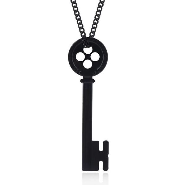pendant necklaces halloween ghost mother necklace thriller movie coraline black key jewelry gifts for women men wholesale, Silver
pendant necklaces halloween ghost mother necklace thriller movie coraline black key jewelry gifts for women men wholesale, Silver