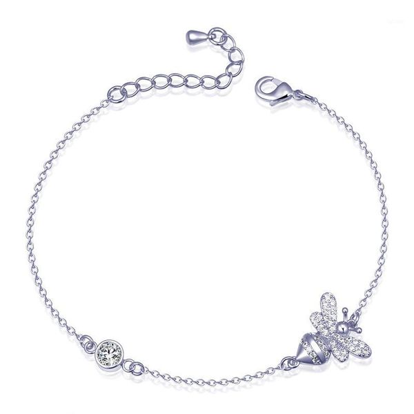 codedog 100% real 925 sterling silver insect series 3 color bracelet little bee bracelet for women gift cmb1311, Golden;silver
codedog 100% real 925 sterling silver insect series 3 color bracelet little bee bracelet for women gift cmb1311, Golden;silver