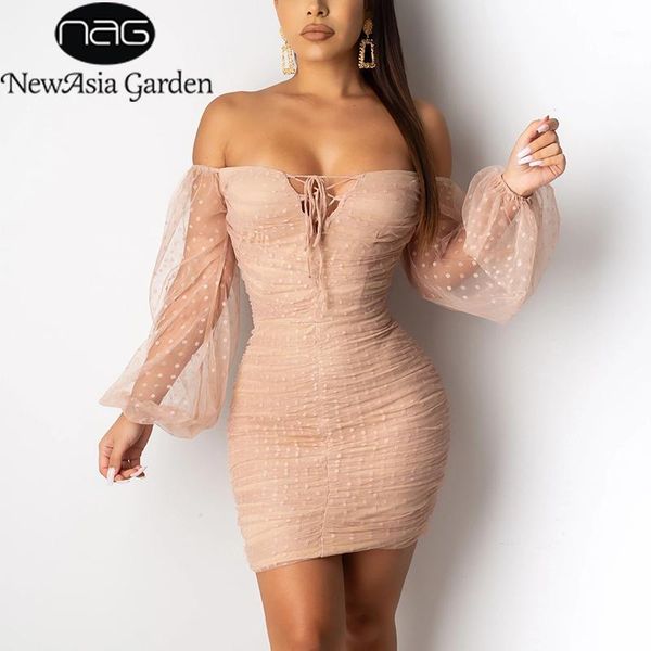 newasia garden bodycon party dress women sheer mesh long sleeve front lace up pleated pink dresses vintage polka dot casua dress1, Black;gray
newasia garden bodycon party dress women sheer mesh long sleeve front lace up pleated pink dresses vintage polka dot casua dress1, Black;gray